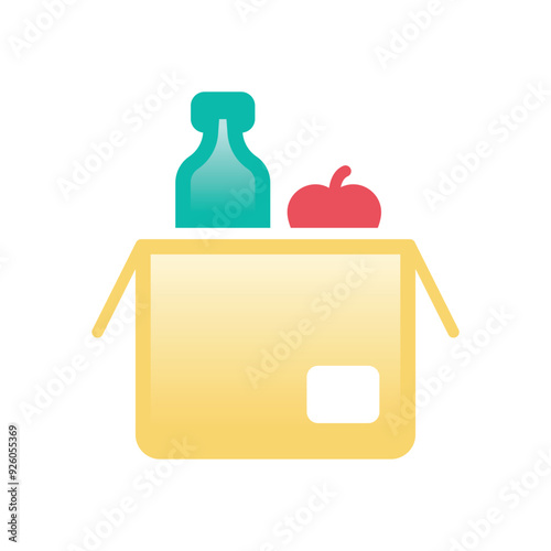  Humanitarian Assistance vector icon