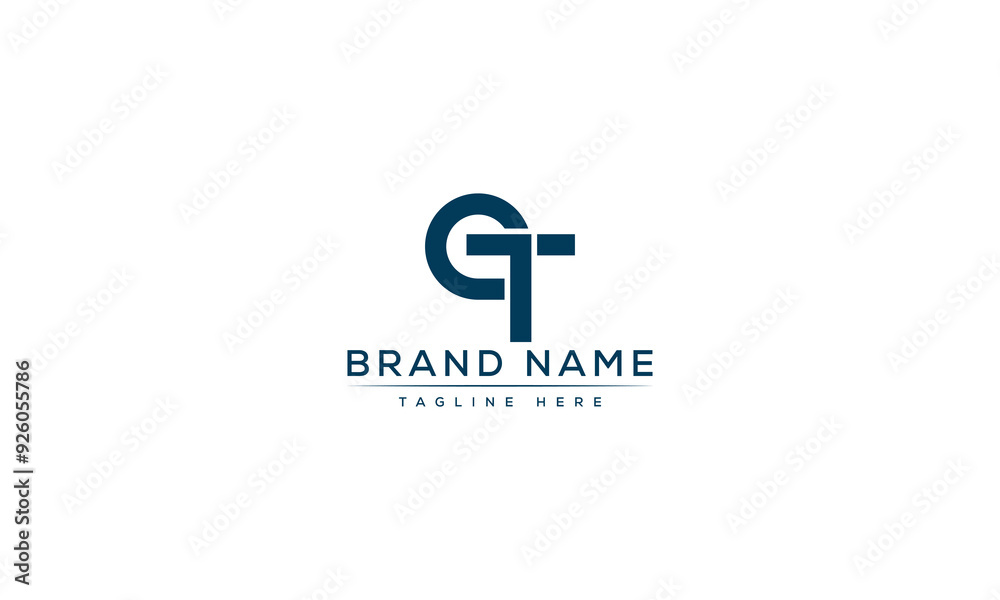 Logo design letter GT . Elegant modern. Vector template. Logo design letter GT . Elegant modern. Vector template.