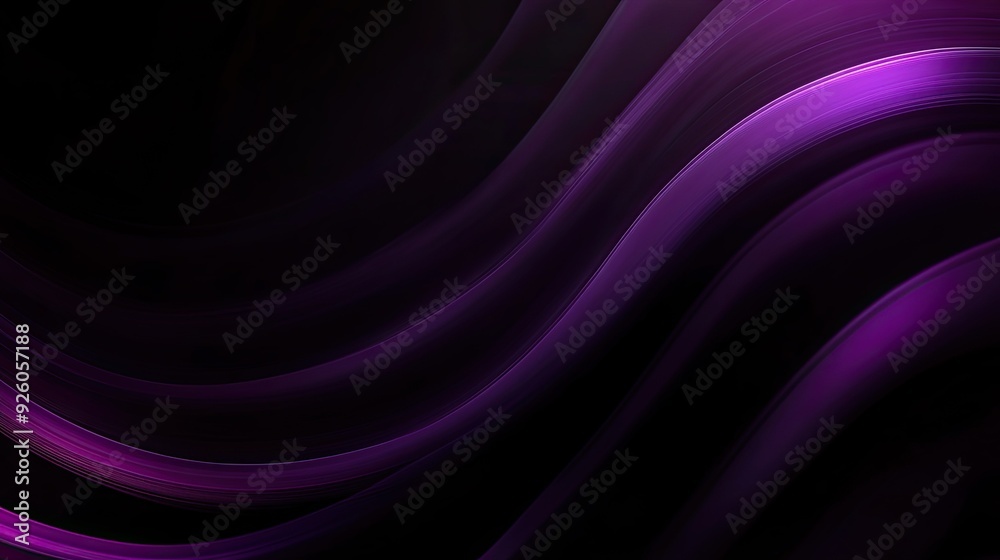 A gradient background shifting from deep purple to black, creating a mysterious and modern atmosphere A gradient background shifting from deep purple to black, creating a mysterious and modern atmosphere