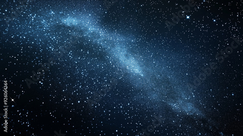 Stunning Starry Night Sky Capturing the Milky Way's Glow