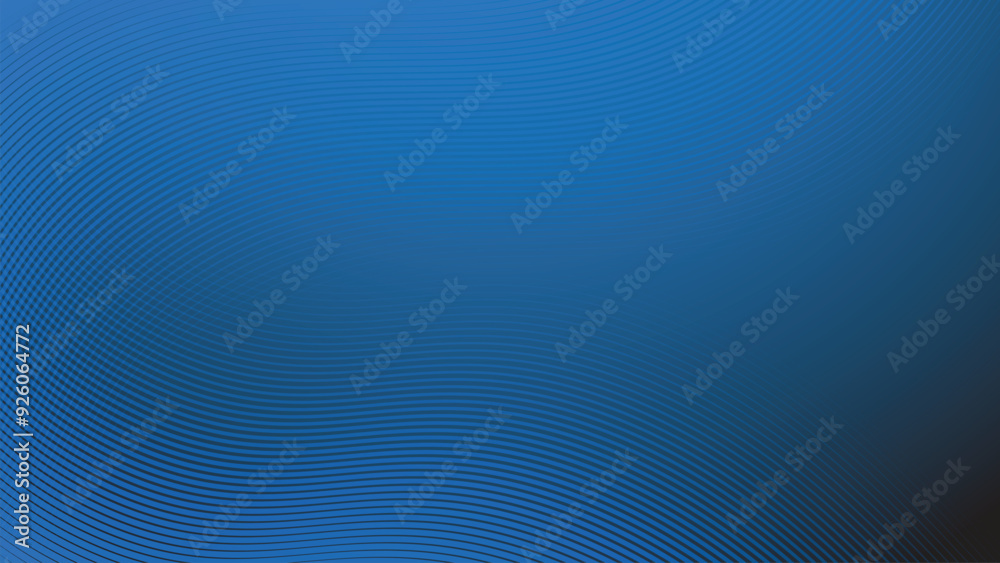 Blue gradient background with stripes curve line for backdrop or presentation Blue gradient background with stripes curve line for backdrop or presentation