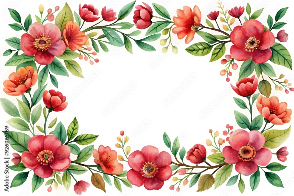 Frame of abstract flowers and leaves, beautiful peonies on isolated background, watercolor illustration, hand drawing
Frame of abstract flowers and leaves, beautiful peonies on isolated background, watercolor illustration, hand drawing
