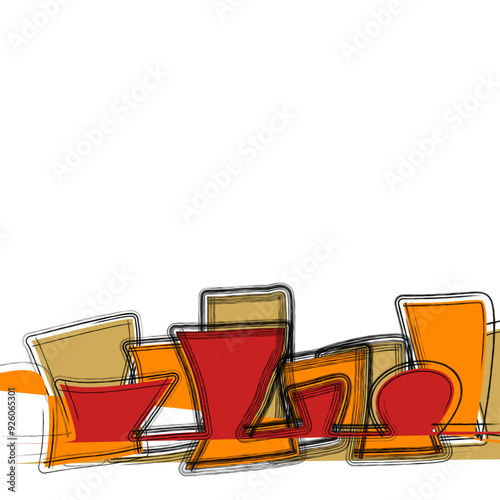 background with shape