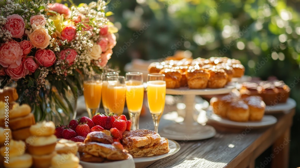 Delicious Brunch Buffet With Delicious Brunch Buffet With