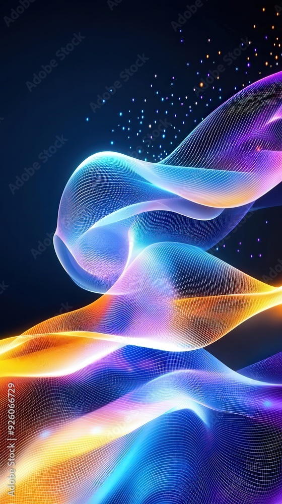 A background of abstract gradient mesh with smooth transitions A background of abstract gradient mesh with smooth transitions