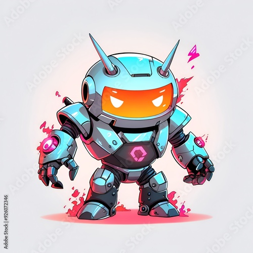 Cool Robot Illustration