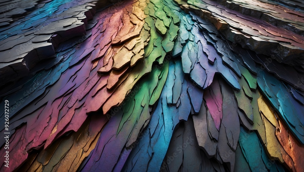 Obraz premium Webseiten Hintergrund Design Grafik Präsentation - Textur - alte bröckelige Struktur - Regenbogenfarben