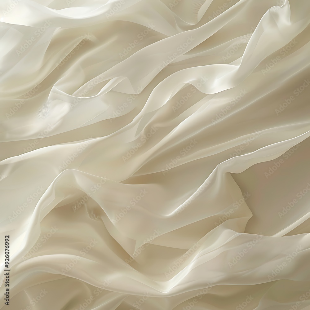 Obraz premium A minimalist light background with a gentle texture resembling fine paper, in shades of soft beige and cream. 8k UHD, suitable for high-quality printing or digital display. 