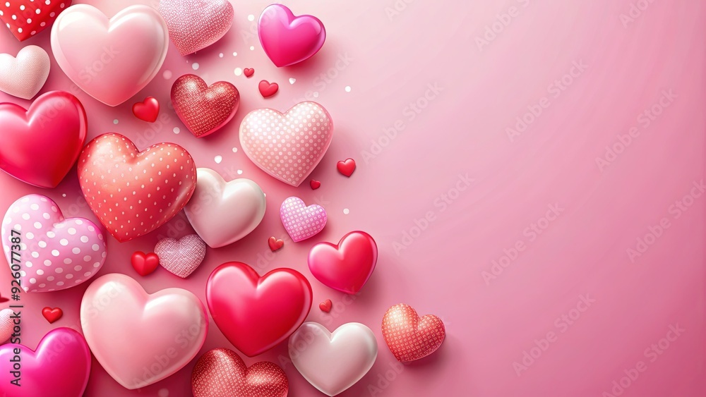 Happy Mother's Day celebration with pink and red hearts, Motherhood, Love, Celebration, Affection, Heartfelt, Joy Happy Mother's Day celebration with pink and red hearts, Motherhood, Love, Celebration, Affection, Heartfelt, Joy