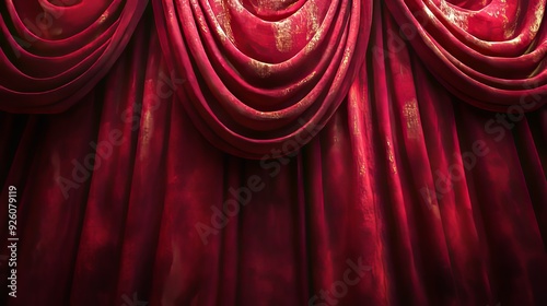 Majestic Grandeur. Theatrical elegance concept