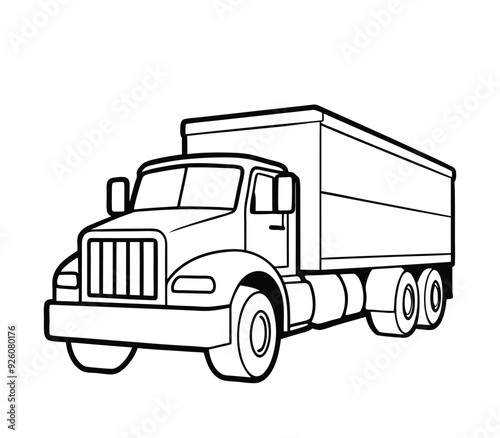 Military Transport Trucks e.g., 5-ton Illustration Vector Silhouette 