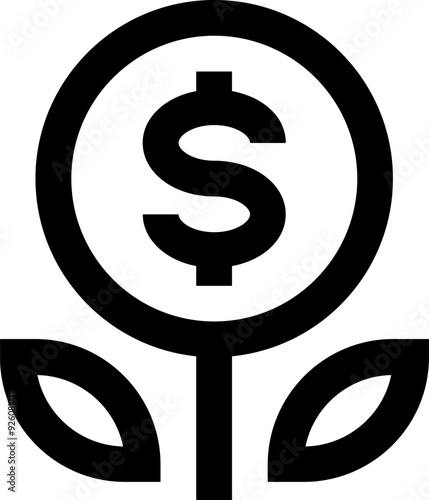 money growth icon