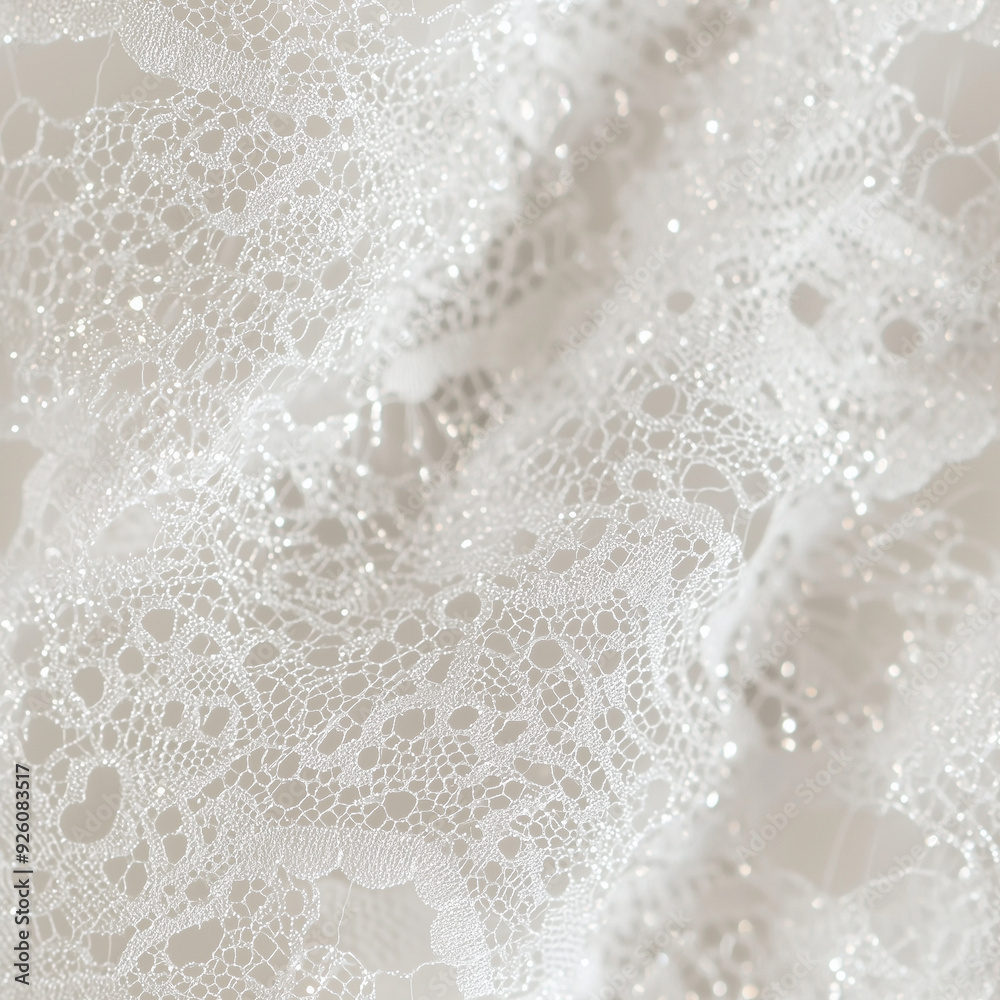 Naklejka premium グリッターエフェクトレースパターン