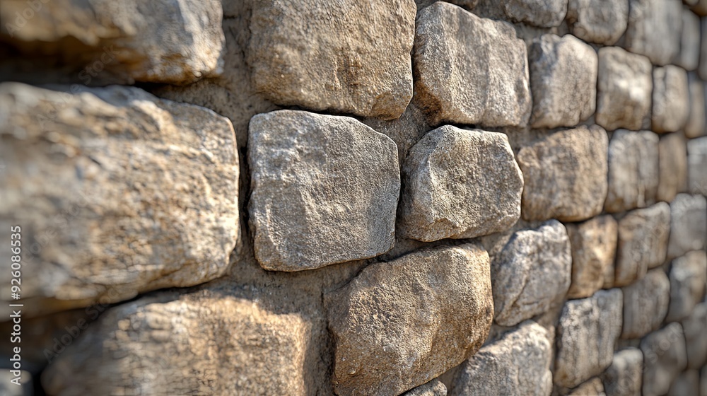 Rustic Charm. Tranquil Tuscan stone wall concept Rustic Charm. Tranquil Tuscan stone wall concept