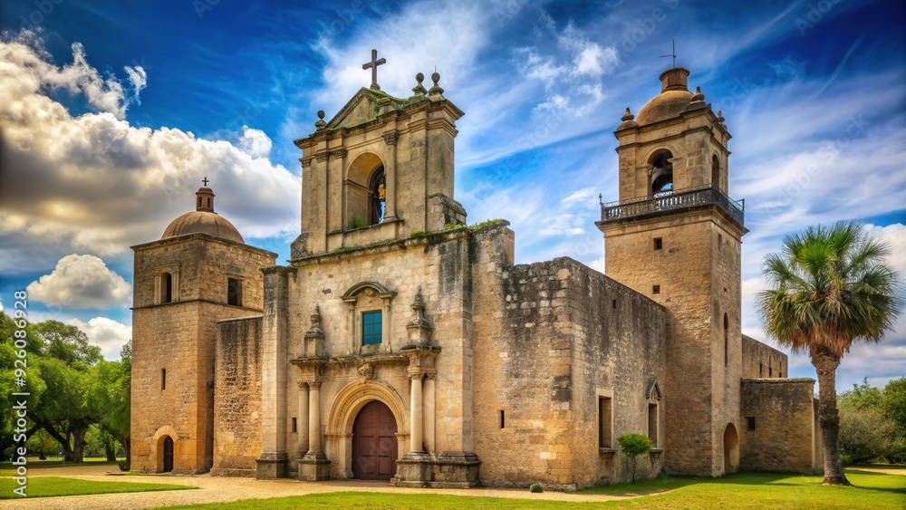 * Mission San José: main subject of the photo * Mission San José: main subject of the photo