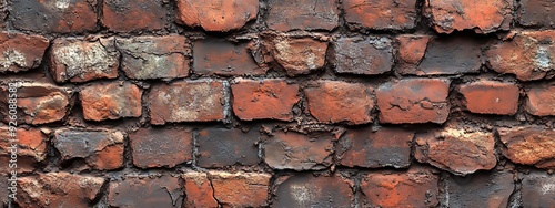 Nostalgic Charm. Vintage brick architecture photo