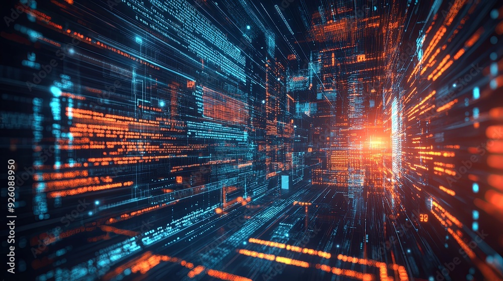 Technological Evolution. Futuristic abstract background Technological Evolution. Futuristic abstract background