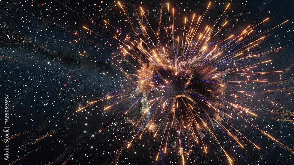 Cosmic Fireworks Display Cosmic Fireworks Display