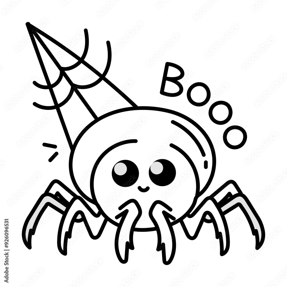 Halloween spider icon in sketchy style
Halloween spider icon in sketchy style