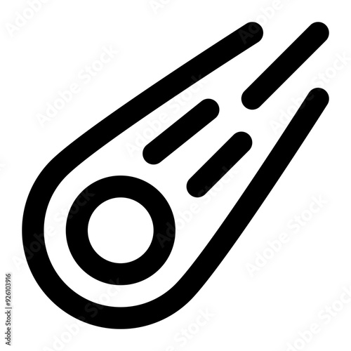 Meteor space icon