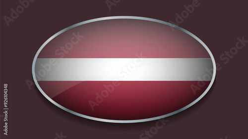 Eclipse Shape of LATVIA Flag with Original color Free Download Eclipse Shape of LATVIA Flag with Original color - GFXLoad