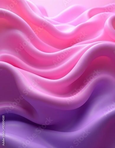 Abstract wavy pink and purple background