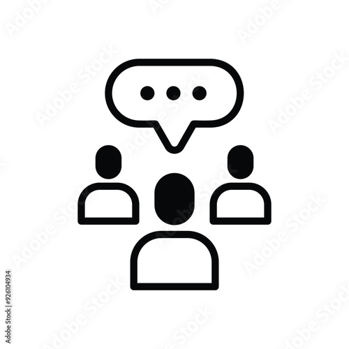 Group Therapy vector icon