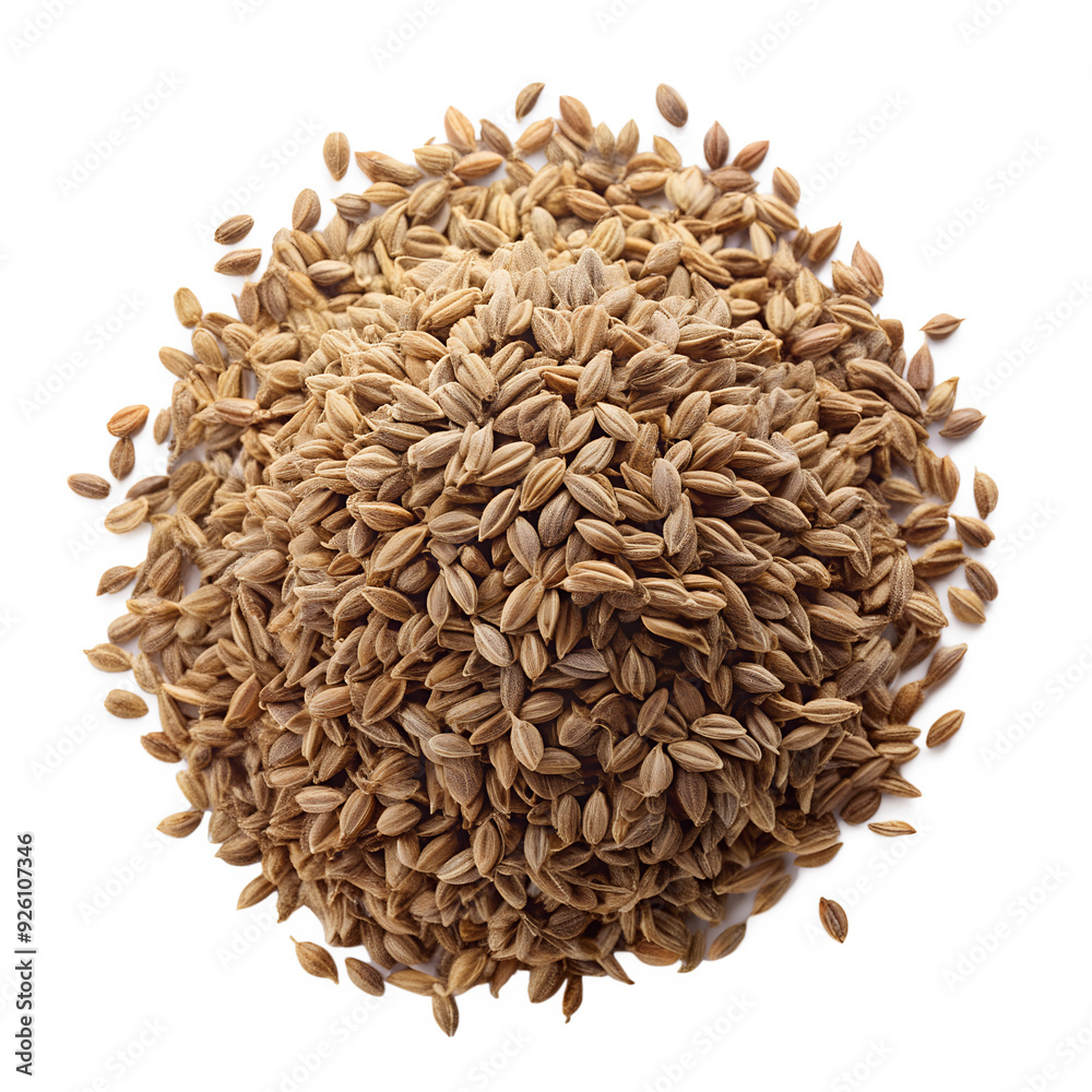 Ajwain isolated on a transparent background Ajwain isolated on a transparent background