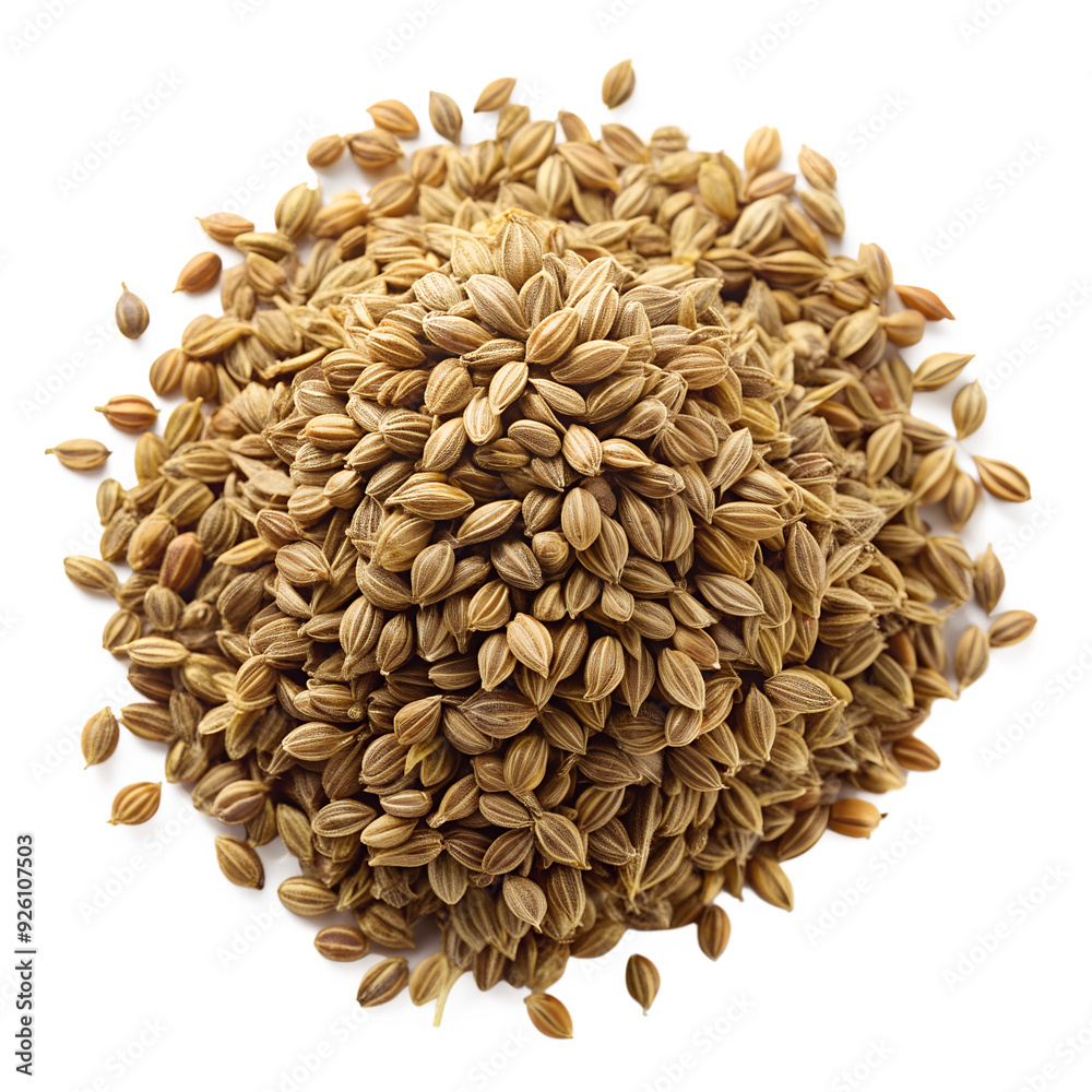 Ajwain isolated on a transparent background Ajwain isolated on a transparent background