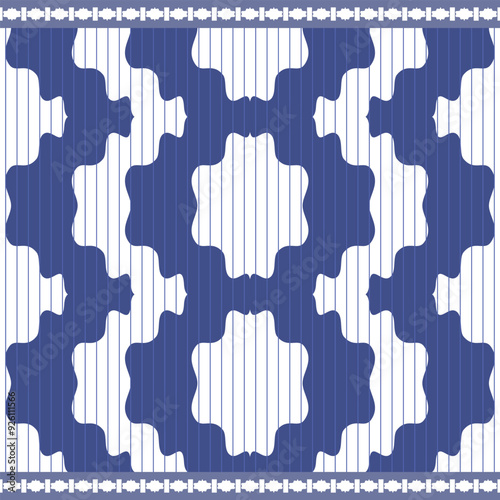 Pattern background from geometric shapes, black and white stripes. For destroying gift wrap book cover clothes table cloth.	
