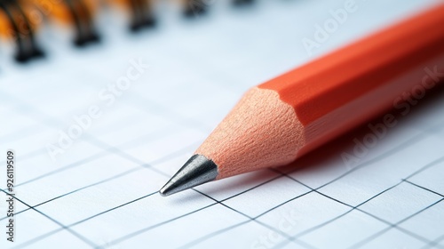 Close-up of a Pencil on a