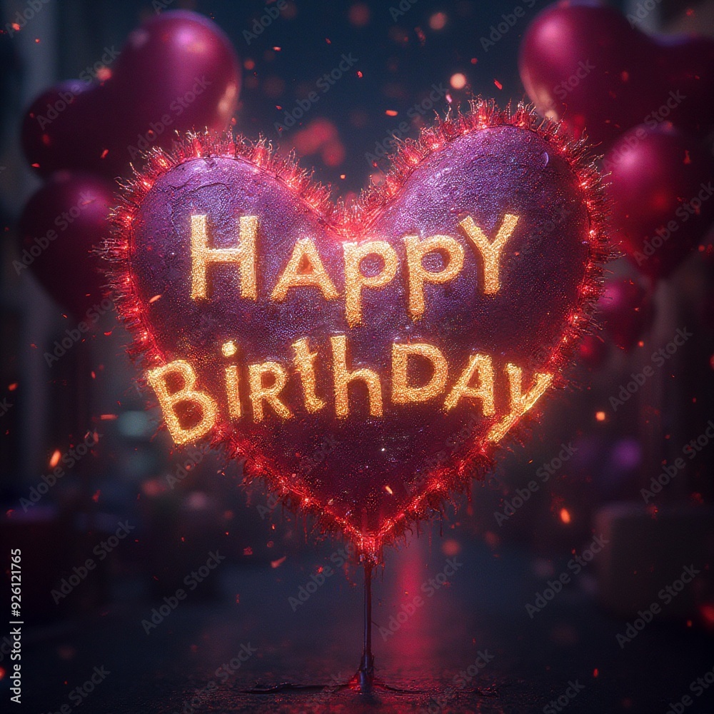 Napis w języku angielskim - happy birtday. Używany jako kartka życzeniowa na urodziny. Napis w języku angielskim - happy birtday. Używany jako kartka życzeniowa na urodziny.