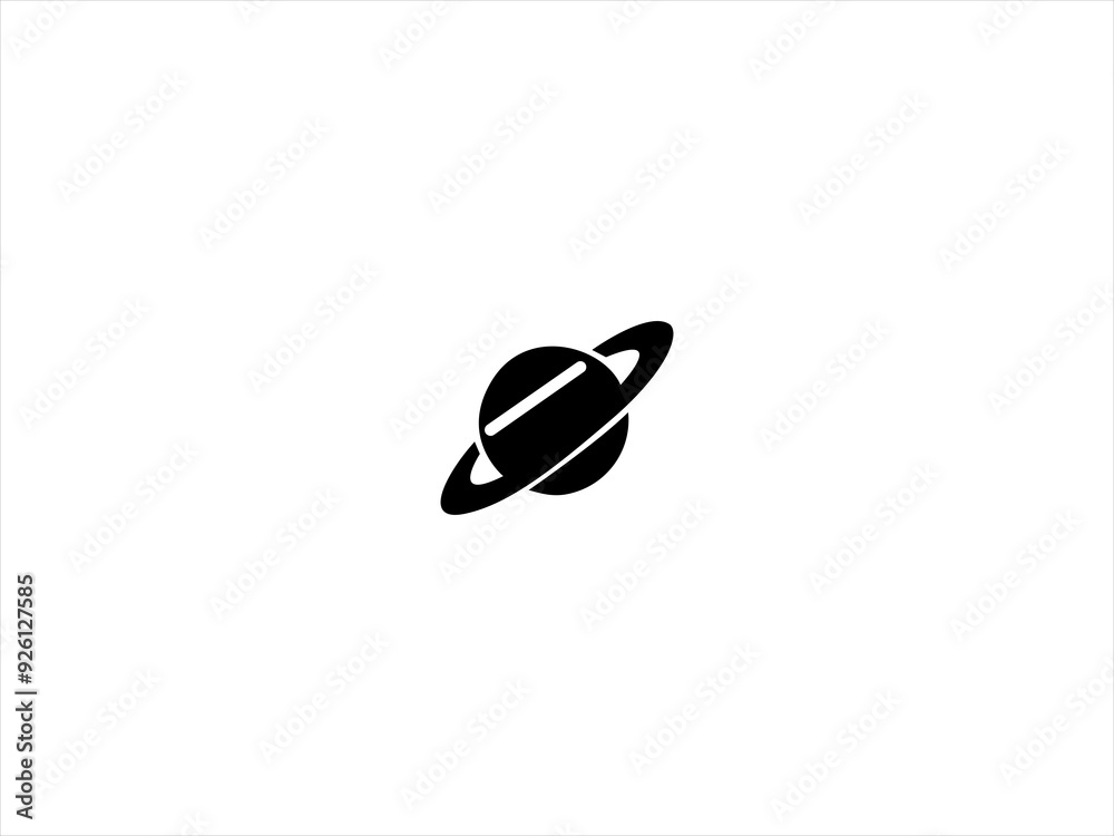 Saturn logo design Saturn logo design