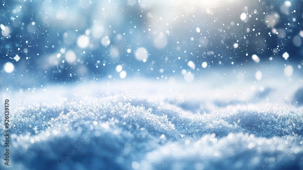 Winter Wonderland: Sparkling Snowdrift Winter Wonderland: Sparkling Snowdrift