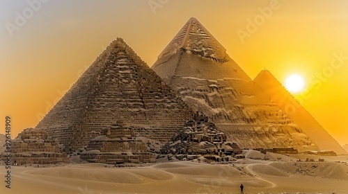 pyramids in giza