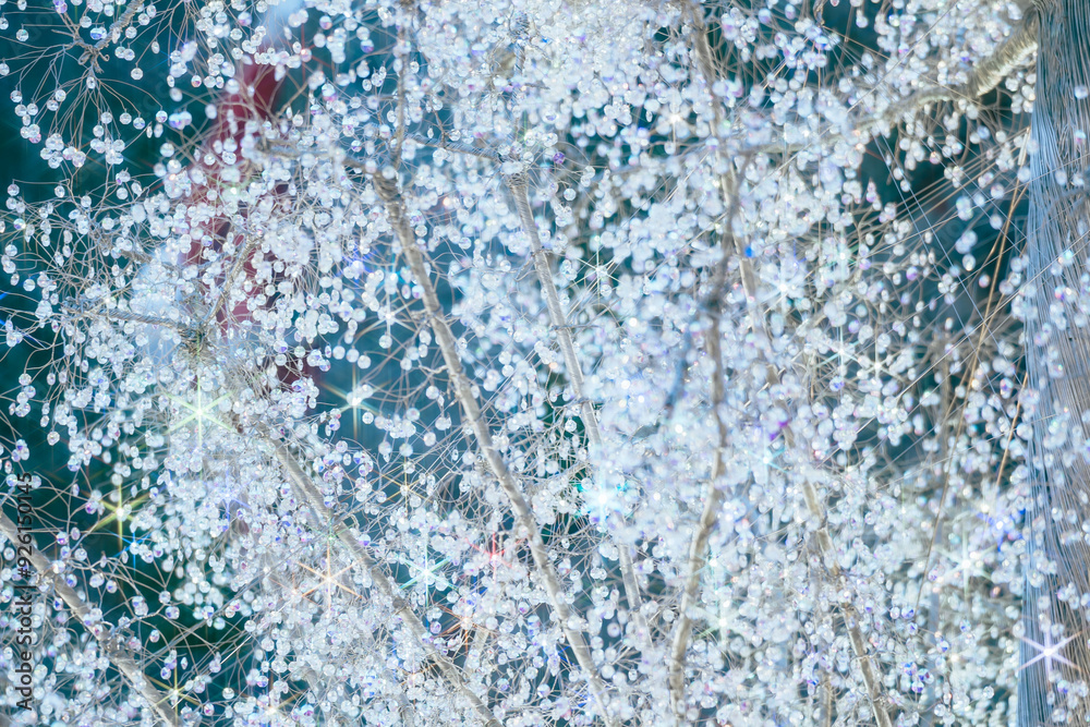 Obraz premium 箱根のクリスマスのイルミネーション