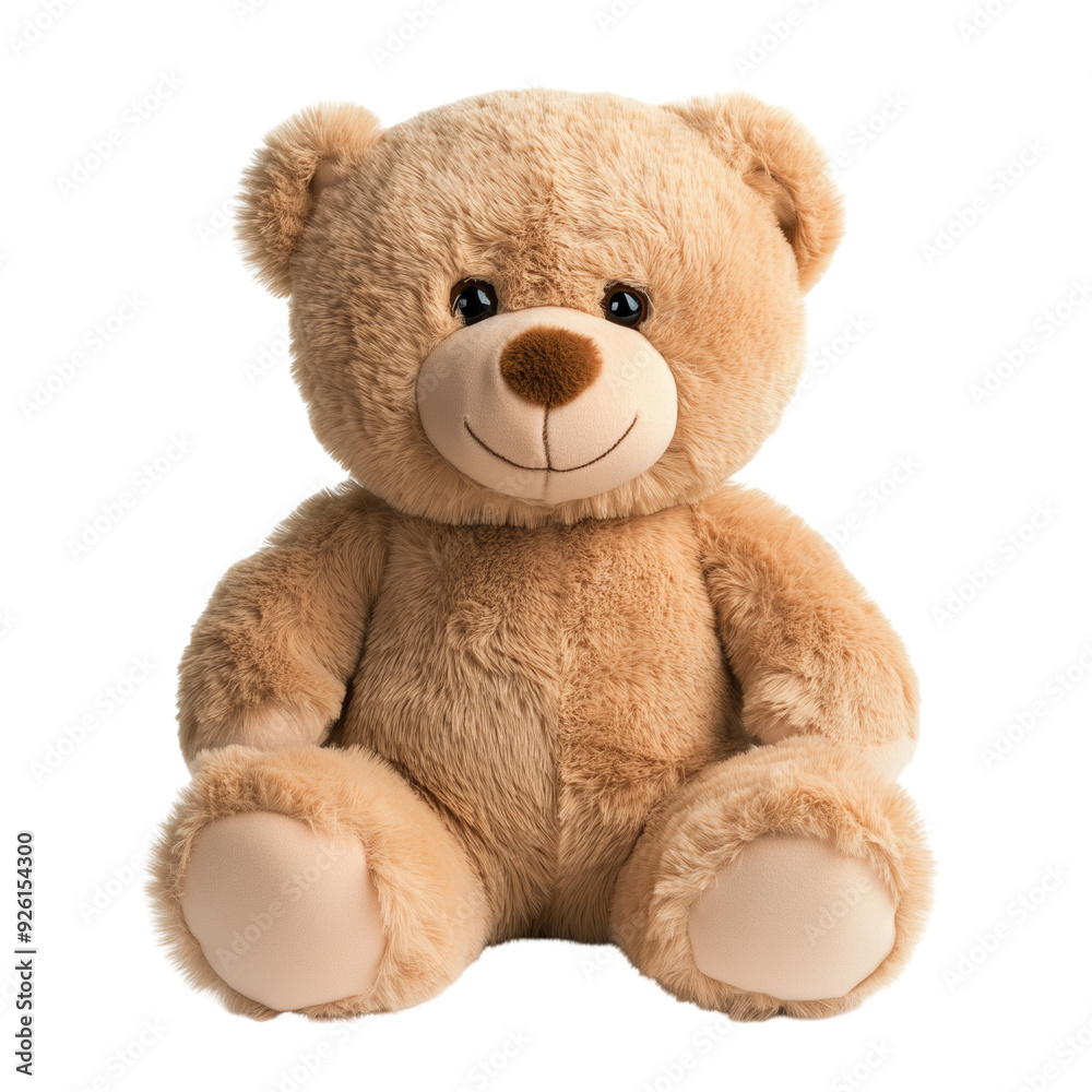 Obraz premium Teddy bear isolated.