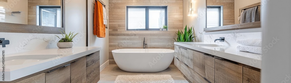 Couple redesigning a small bathroom to maximize space, adding storage ...