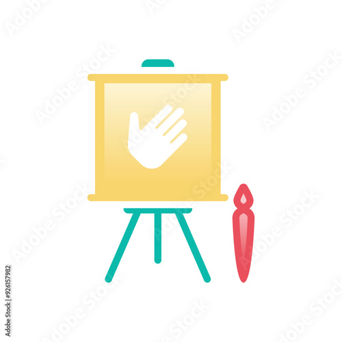 Art Therapy vector icon