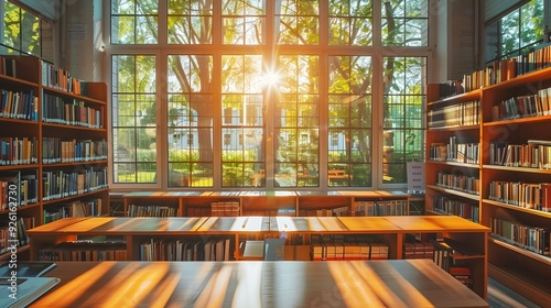 Serene school library fille...