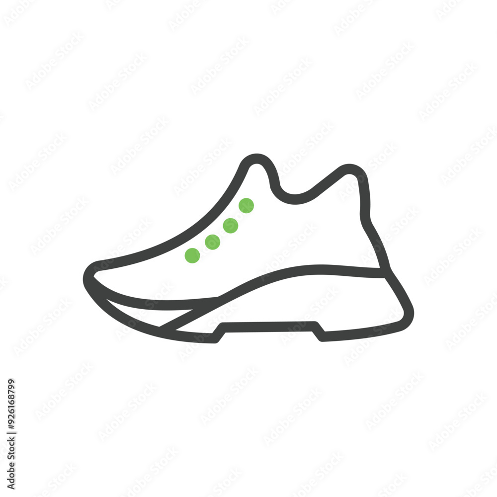 Footwear vector icon Footwear vector icon