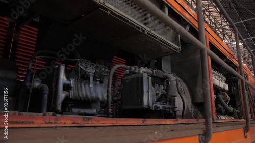 vintage old steam train locomotive 4k