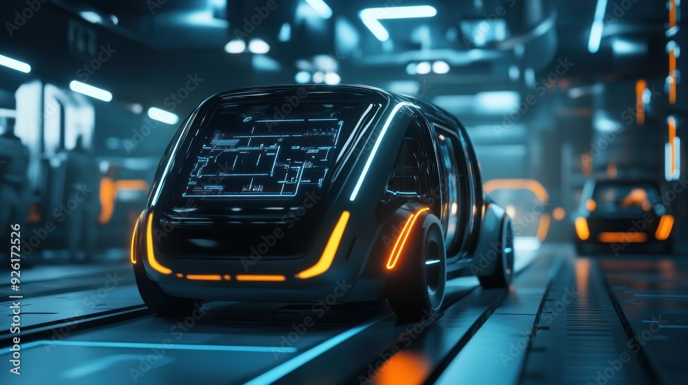 Futuristic Autonomous Vehicle Futuristic Autonomous Vehicle
