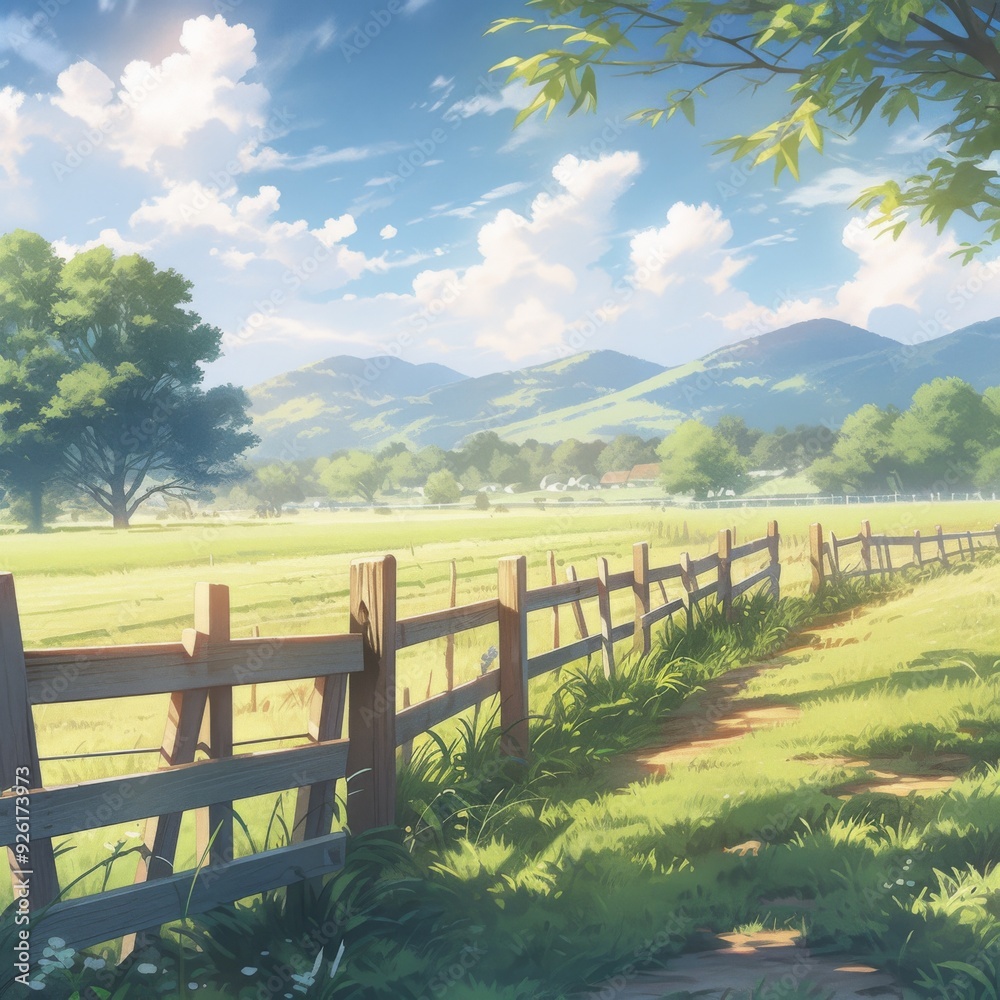 Enchanting Anime-Style Rural Fantasy: A Tranquil Anime Landscape for Game Concept Art and Storybook Illustrations, Ideal as a 4K Wallpaper for Digital Art Enthusiasts Enchanting Anime-Style Rural Fantasy: A Tranquil Anime Landscape for Game Concept Art and Storybook Illustrations, Ideal as a 4K Wallpaper for Digital Art Enthusiasts