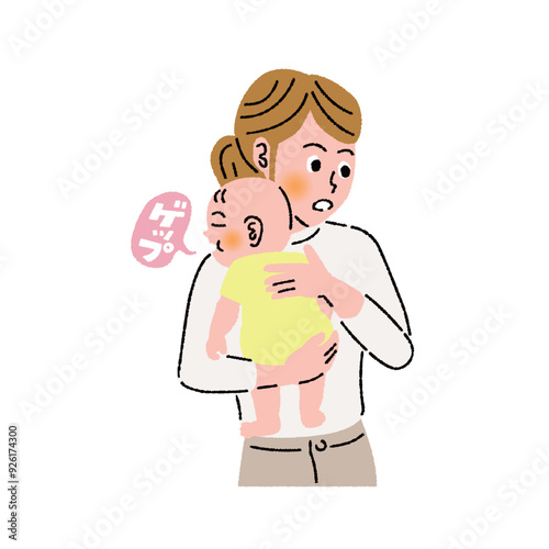子育て_赤ちゃん_げっぷ