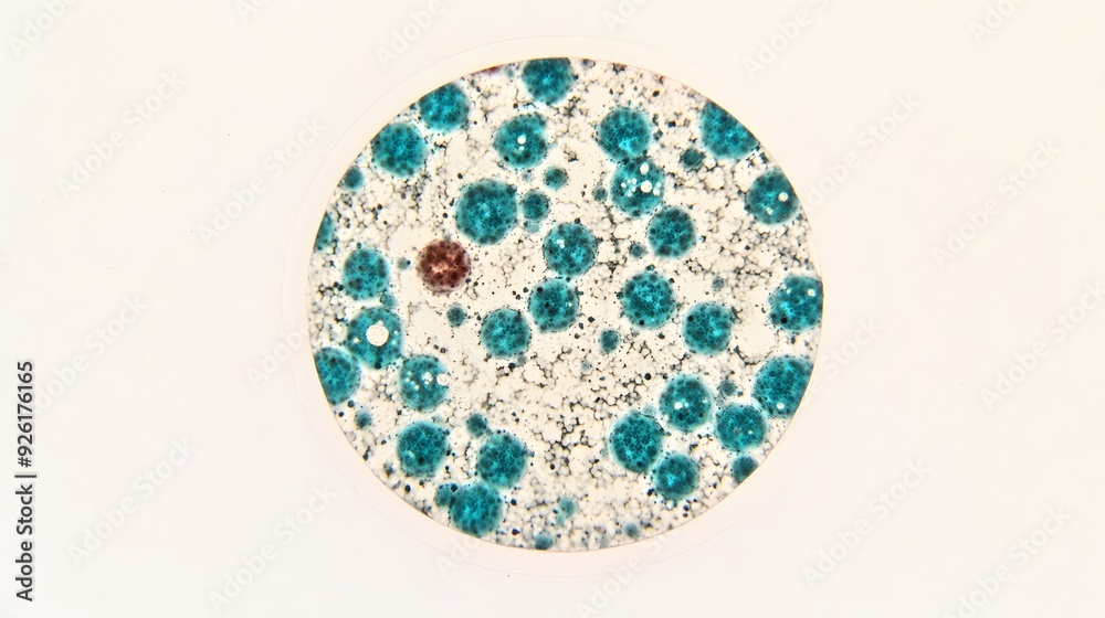 Blood Cells Under Microscope An image taken through a microscope, displaying a mix of red and white blood cells, providing a scientific and educational perspective on blood composition. Blood Cells Under Microscope An image taken through a microscope, displaying a mix of red and white blood cells, providing a scientific and educational perspective on blood composition.