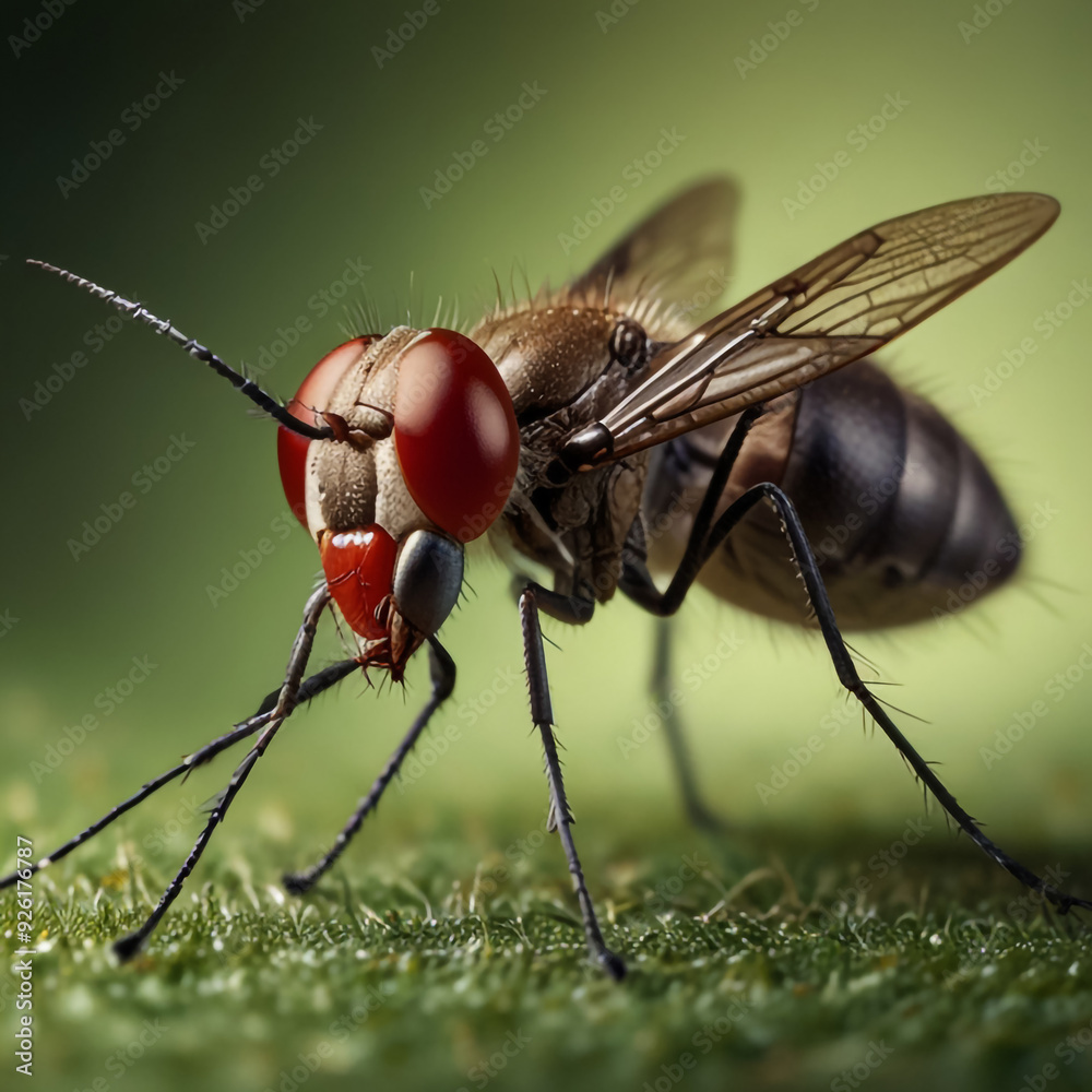 Beautiful illustration of Mosquito World Animals Day flying animal image poster with clean background closeup picture celebration Beautiful illustration of Mosquito World Animals Day flying animal image poster with clean background closeup picture celebration
