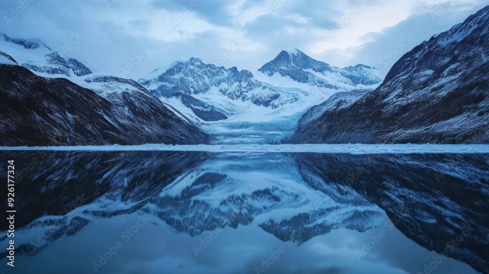 Serene Mountain Reflections Serene Mountain Reflections