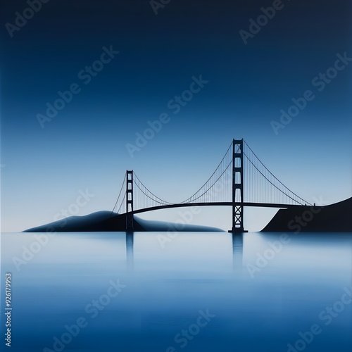 Ultra-realistic photo of the Golden Gate Bridge --v 6.0 --s 750.