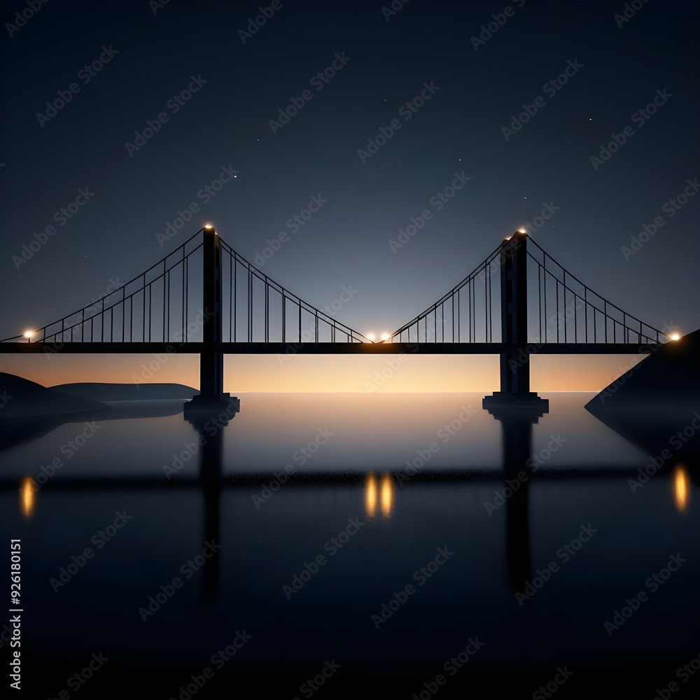Fototapeta premium Ultra-realistic photo of the Golden Gate Bridge --v 6.0 --s 750.